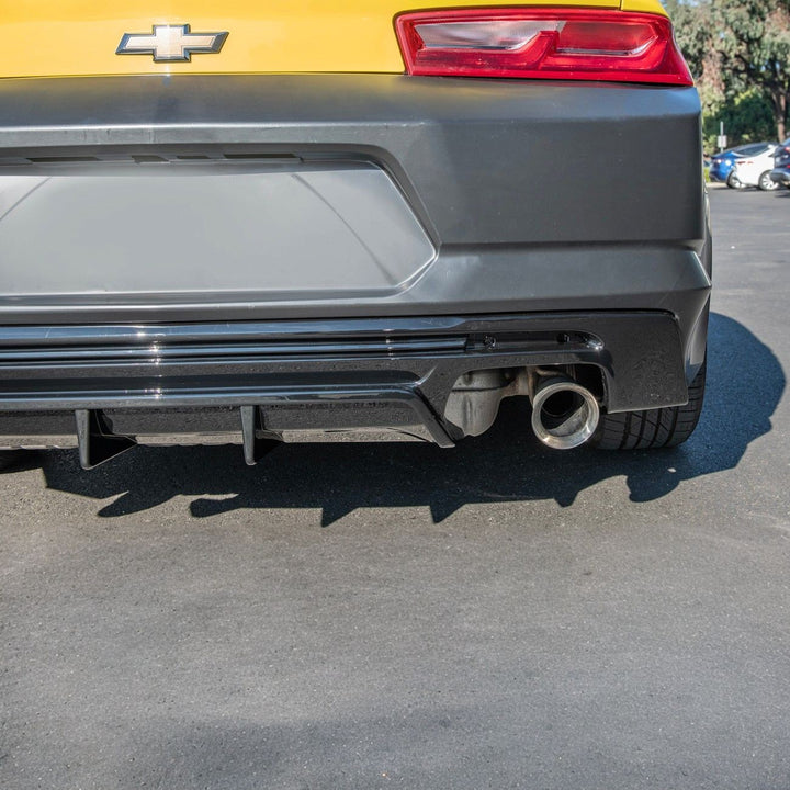 2016-2018 Chevrolet Camaro ZL1 Style Rear Diffuser Primed Black RBP-CA-004