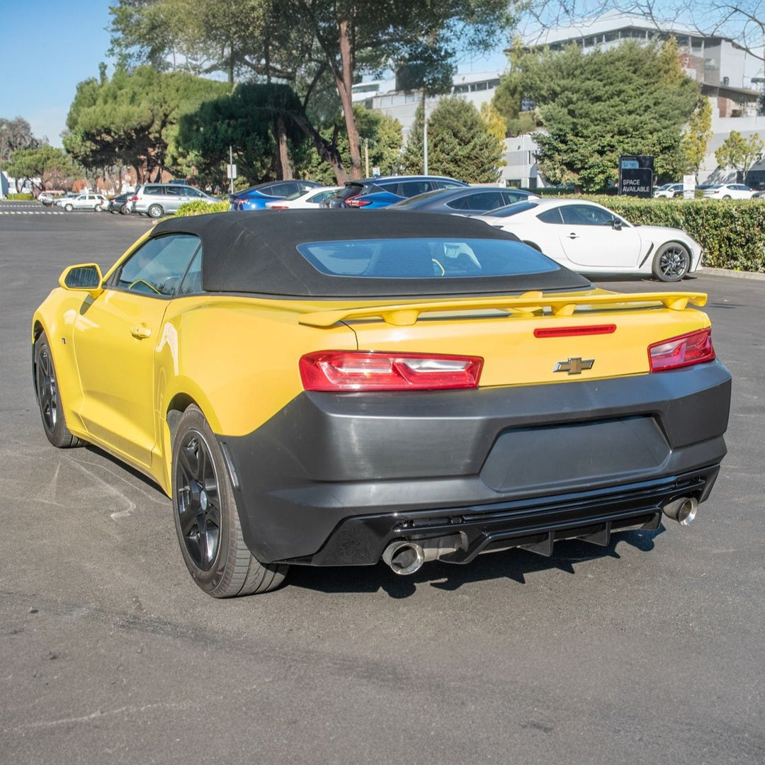 2016-2018 Chevrolet Camaro ZL1 Style Rear Diffuser Primed Black RBP-CA-004