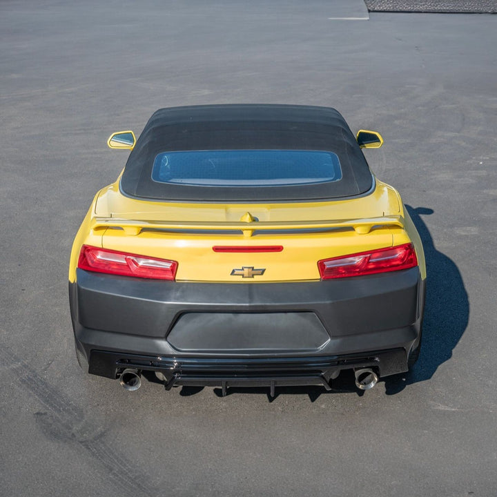 2016-2018 Chevrolet Camaro ZL1 Style Rear Diffuser Primed Black RBP-CA-004