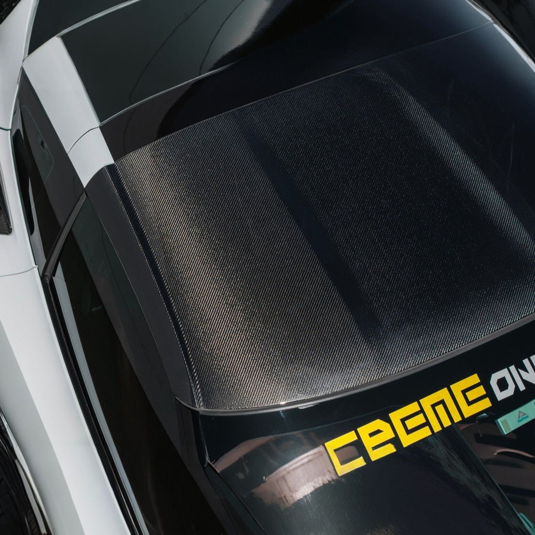 Corvette C7 Carbon Fiber GM Factory Style Double-Sided Replacement Targa Roof Panel Carbon Fiber ROOF-1346-BKCF
