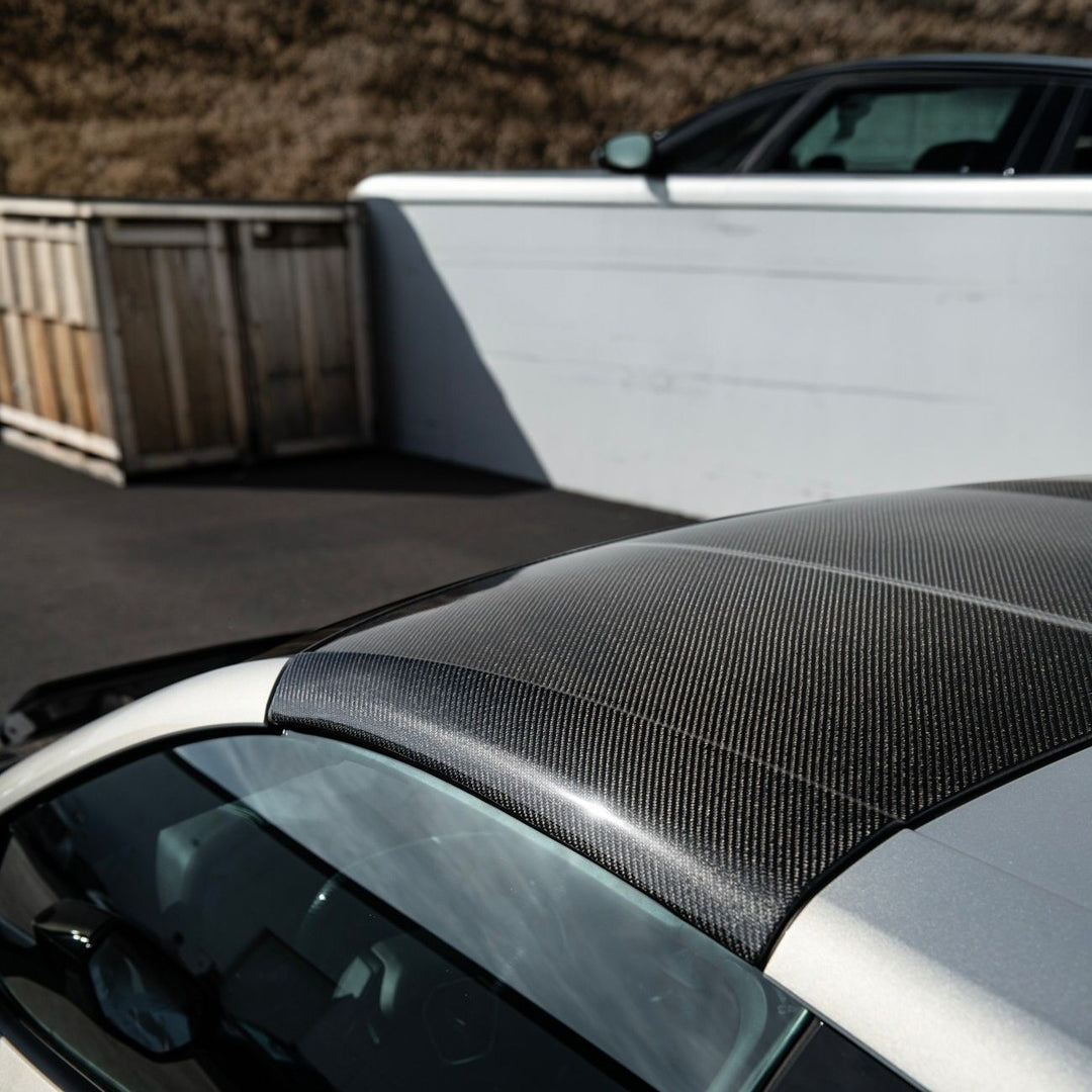 Corvette C8 Carbon Fiber GM Factory Style Double-Sided Replacement Removable Targa Roof Panel Carbon Fiber ROOF-1355-BKCF
