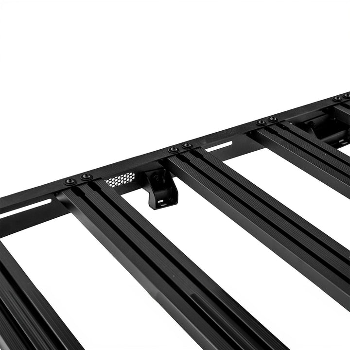 2016-2023 Toyota Tacoma Extreme Off-Road Top Roof Rack Cargo Carrier Textured Black Powder Coated RRACK-1300-STEEL