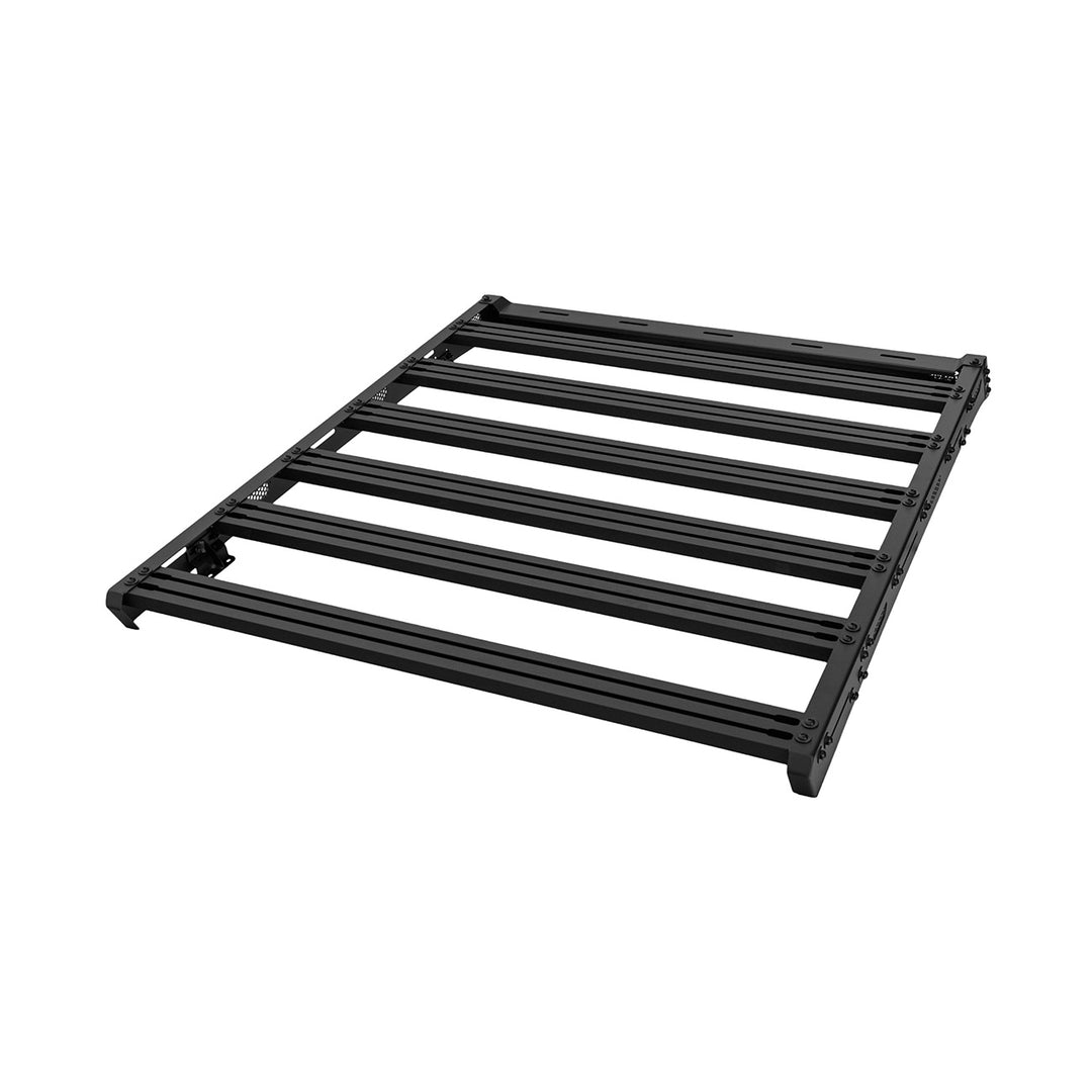 2016-2023 Toyota Tacoma Extreme Off-Road Version 2 Top Roof Rack Cargo Carrier Textured Black Powder Coated RRACK-1301-STEEL