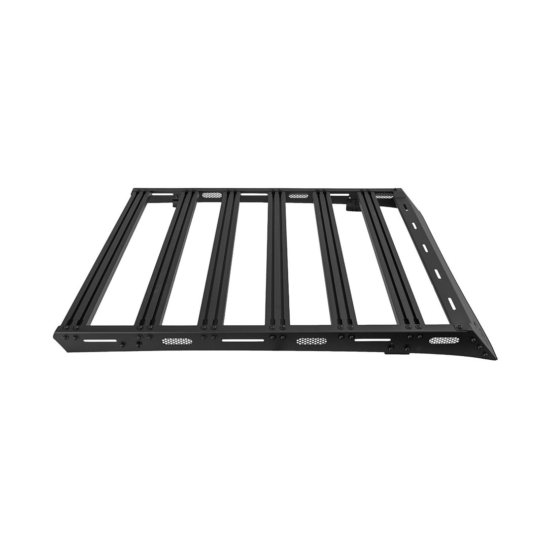 2016-2023 Toyota Tacoma Extreme Off-Road Version 2 Top Roof Rack Cargo Carrier Textured Black Powder Coated RRACK-1301-STEEL