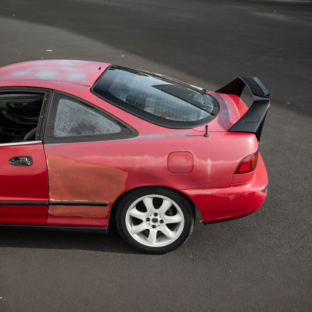 1994-2001 Acura Integra Mugen Gen.1 Style Rear Trunk Lid High Wing Spoiler Painted Glossy Black SPOILER-002-V2-ABS