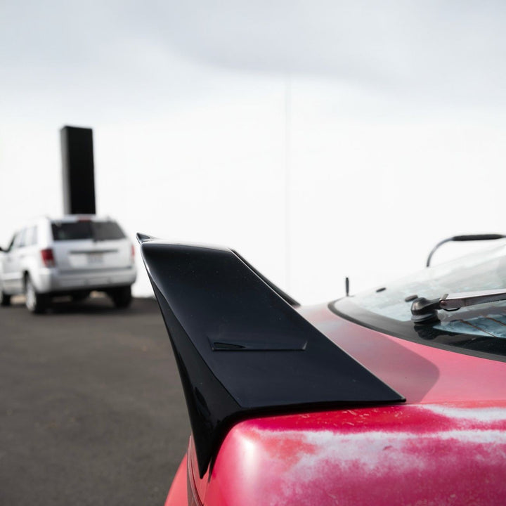 1994-2001 Acura Integra Mugen Gen.1 Style Rear Trunk Lid High Wing Spoiler Painted Glossy Black SPOILER-002-V2-ABS