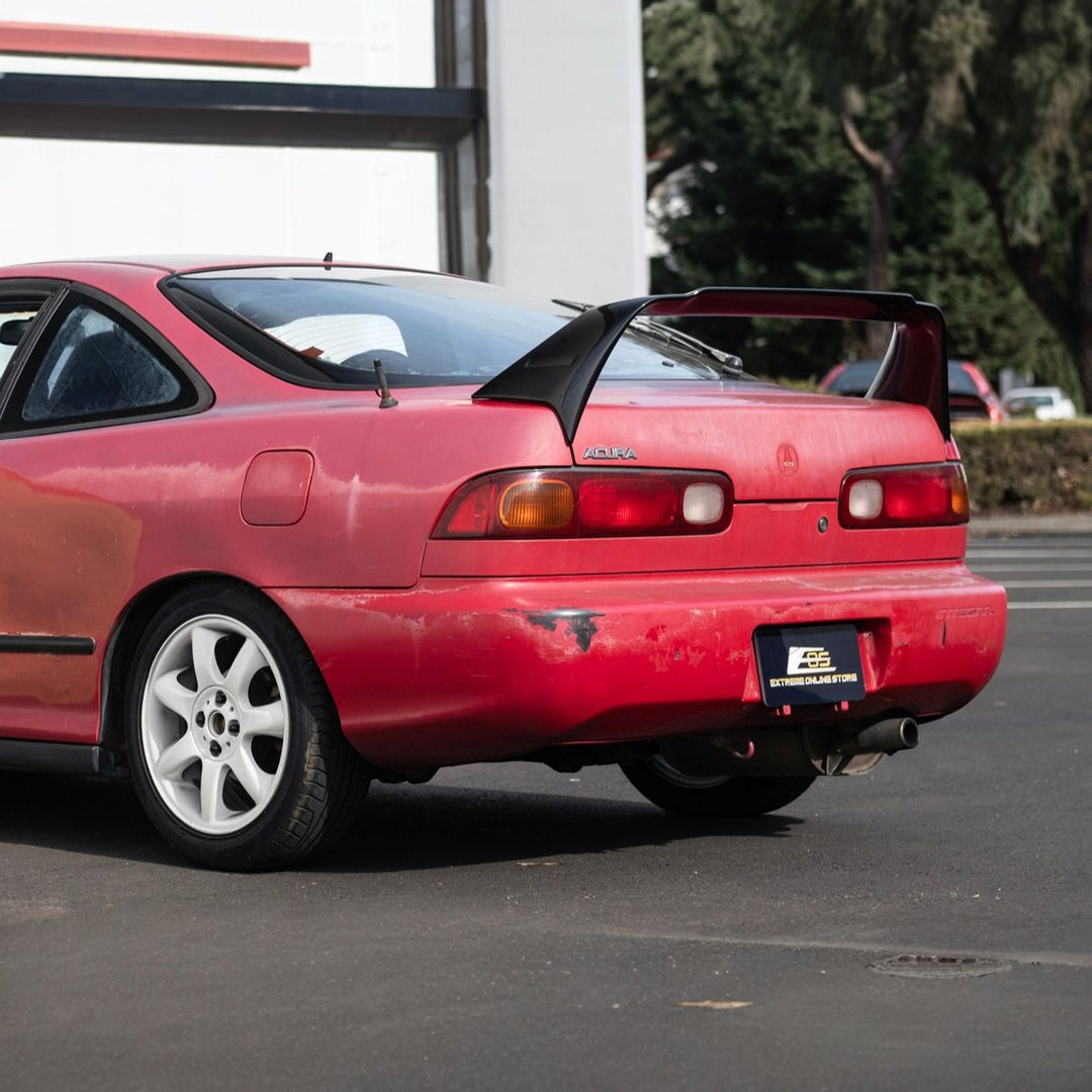 1994-2001 Acura Integra Mugen Gen.1 Style Rear Trunk Lid High Wing Spoiler Painted Glossy Black SPOILER-002-V2-ABS