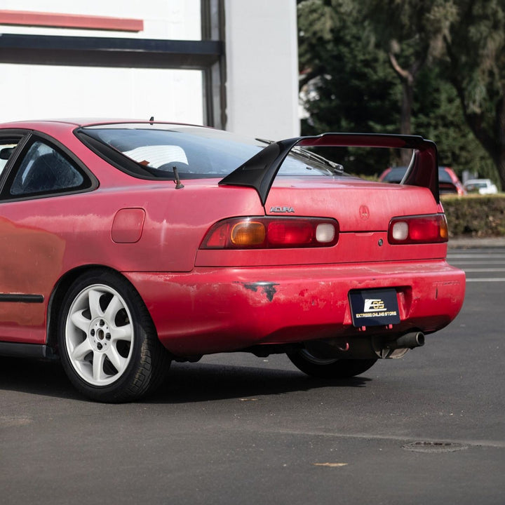 1994-2001 Acura Integra Mugen Gen.1 Style Rear Trunk Lid High Wing Spoiler Painted Glossy Black SPOILER-002-V2-ABS