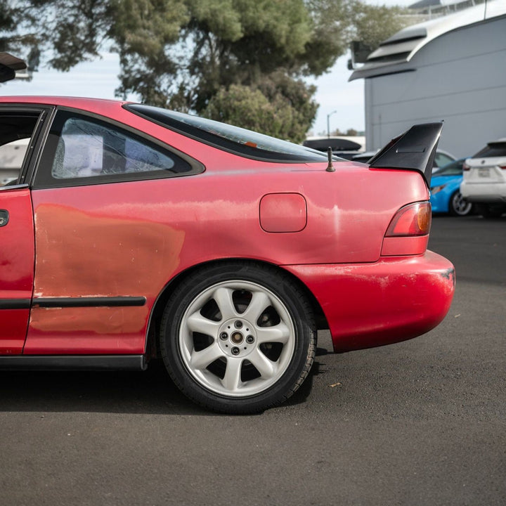 1994-2001 Acura Integra Mugen Gen.1 Style Rear Trunk Lid High Wing Spoiler Painted Glossy Black SPOILER-002-V2-ABS
