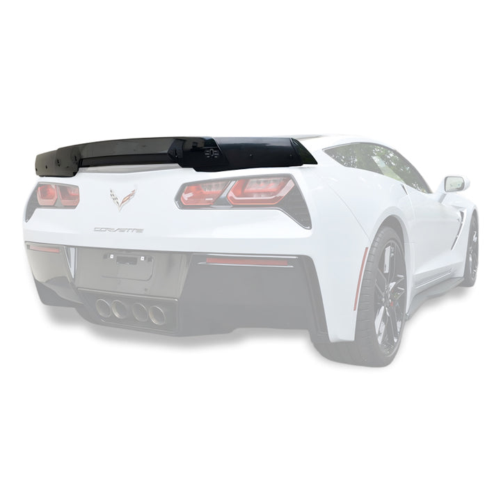 Corvette C7 Stage 3 Rear Spoiler W/ Wickerbill Extension