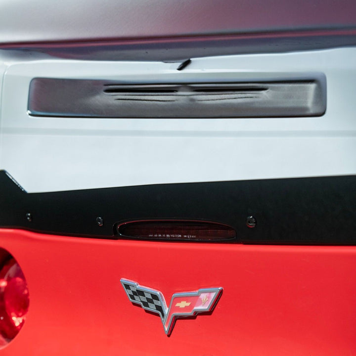Corvette C6 ZR1 Extended Rear Trunk Lid Wing Spoiler SPOILER-1288-V2-ABS