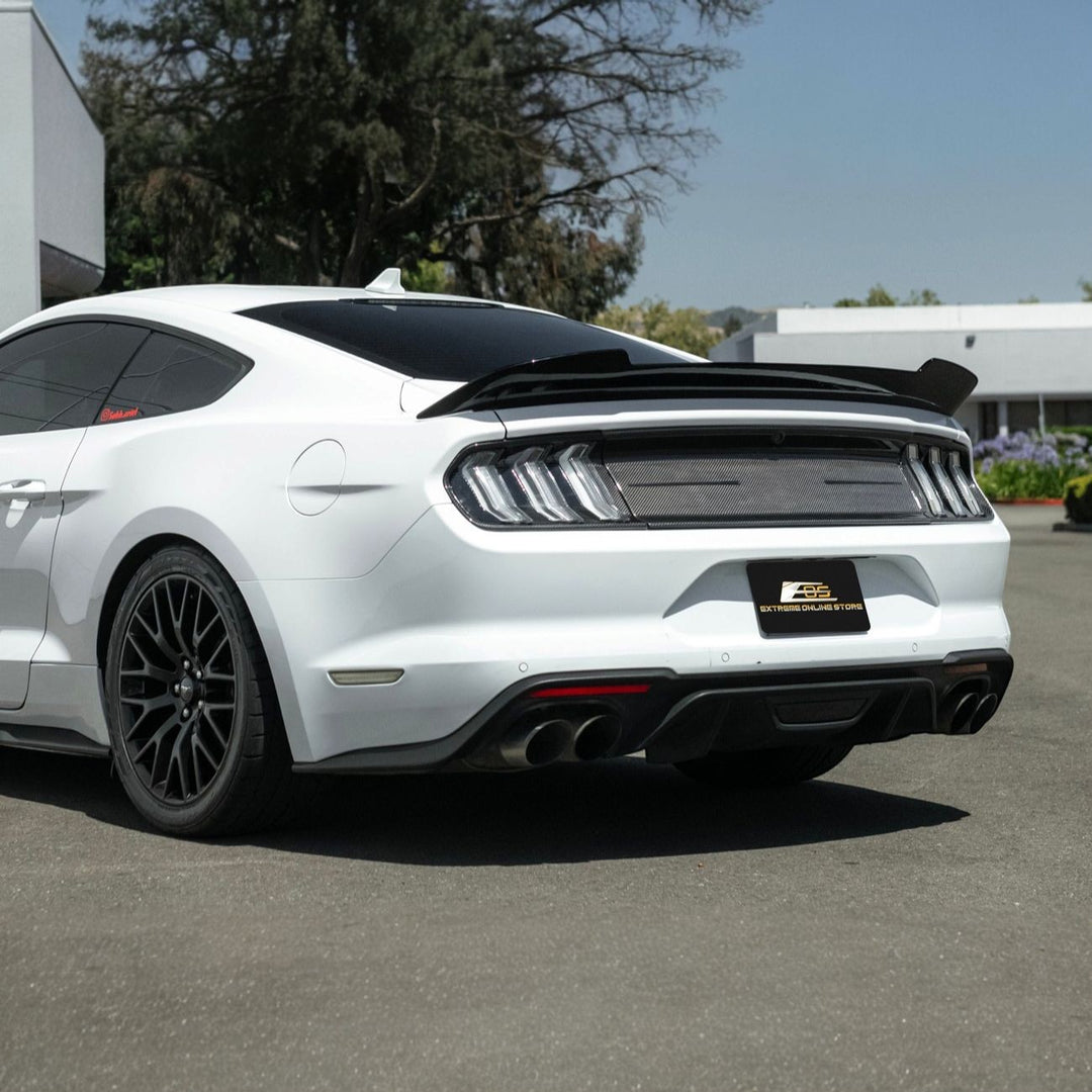 2015-2023 Ford Mustang MMD Style Rear Trunk Wing Spoiler Painted Glossy Black SPOILER-1500-V2-ABS