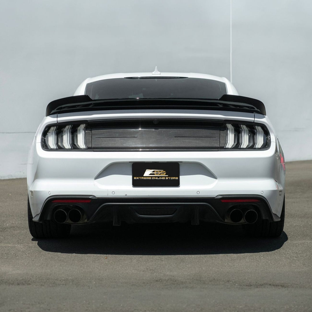 2015-2023 Ford Mustang MMD Style Rear Trunk Wing Spoiler Painted Glossy Black SPOILER-1500-V2-ABS