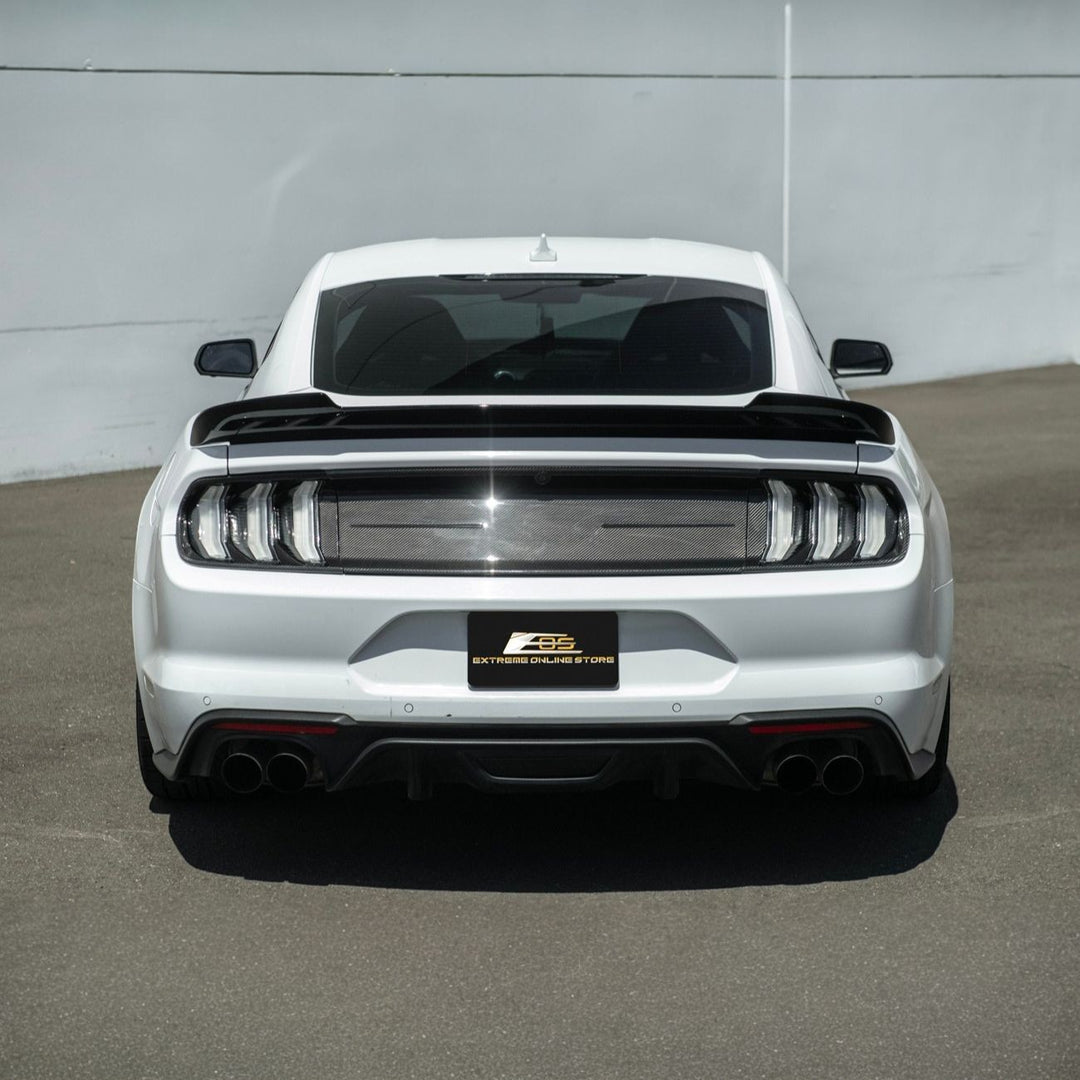 2015-2023 Ford Mustang MMD Style Rear Trunk Wing Spoiler Painted Glossy Black SPOILER-1500-V2-ABS