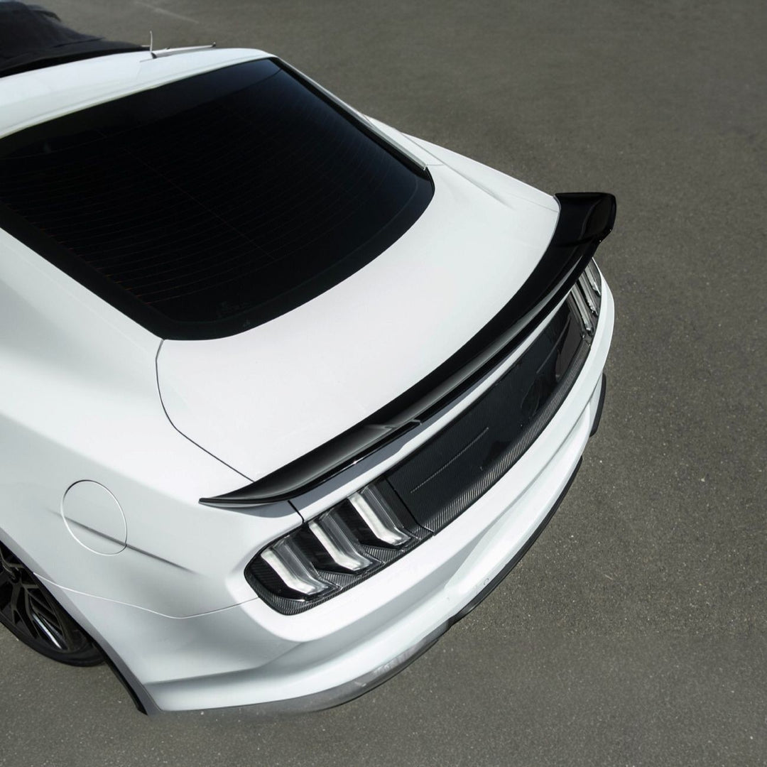 2015-2023 Ford Mustang MMD Style Rear Trunk Wing Spoiler Painted Glossy Black SPOILER-1500-V2-ABS