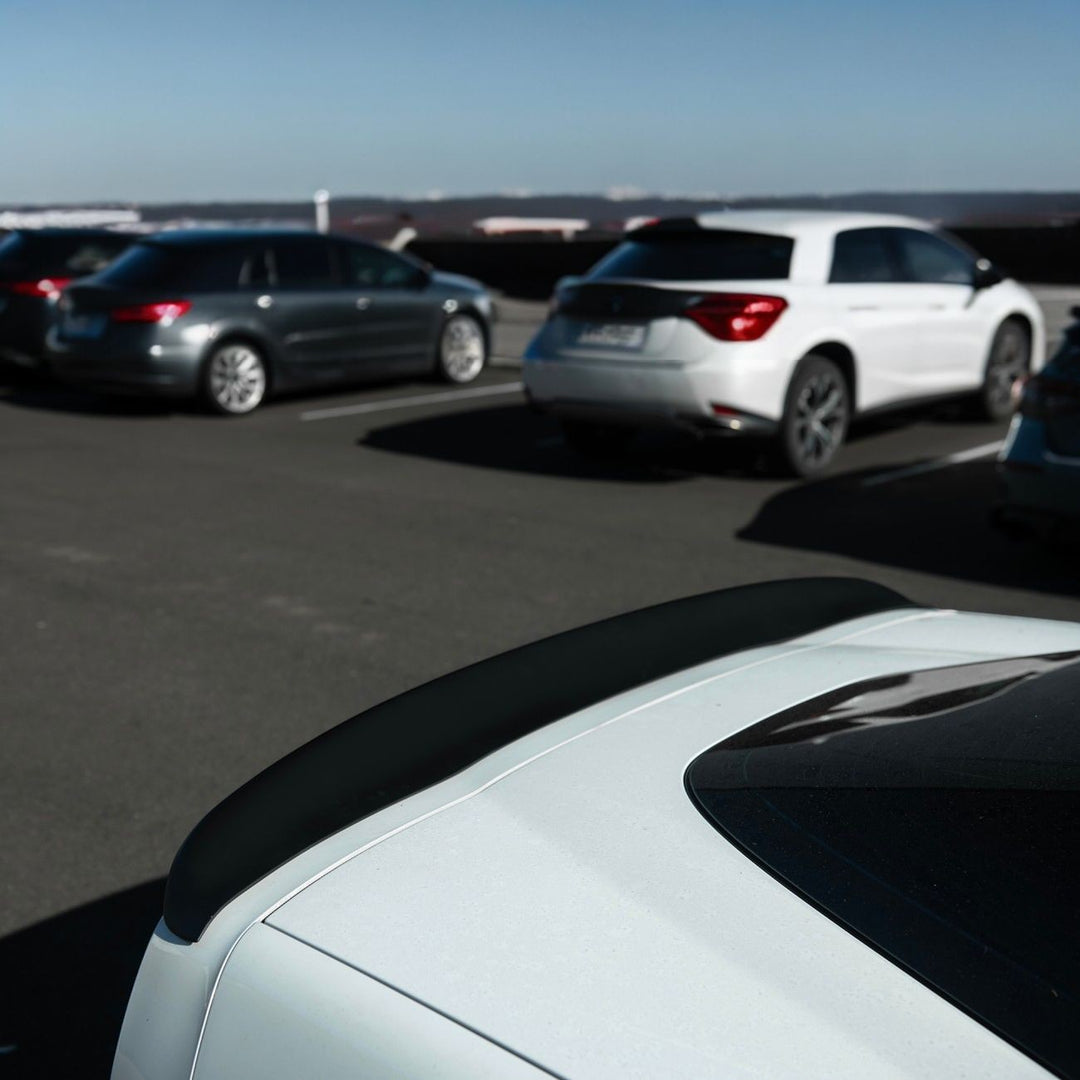 Corvette C6 EOS Performance Package Rear Trunk Lid Wing Spoiler Painted Matte Black SPOILER-332-FRP