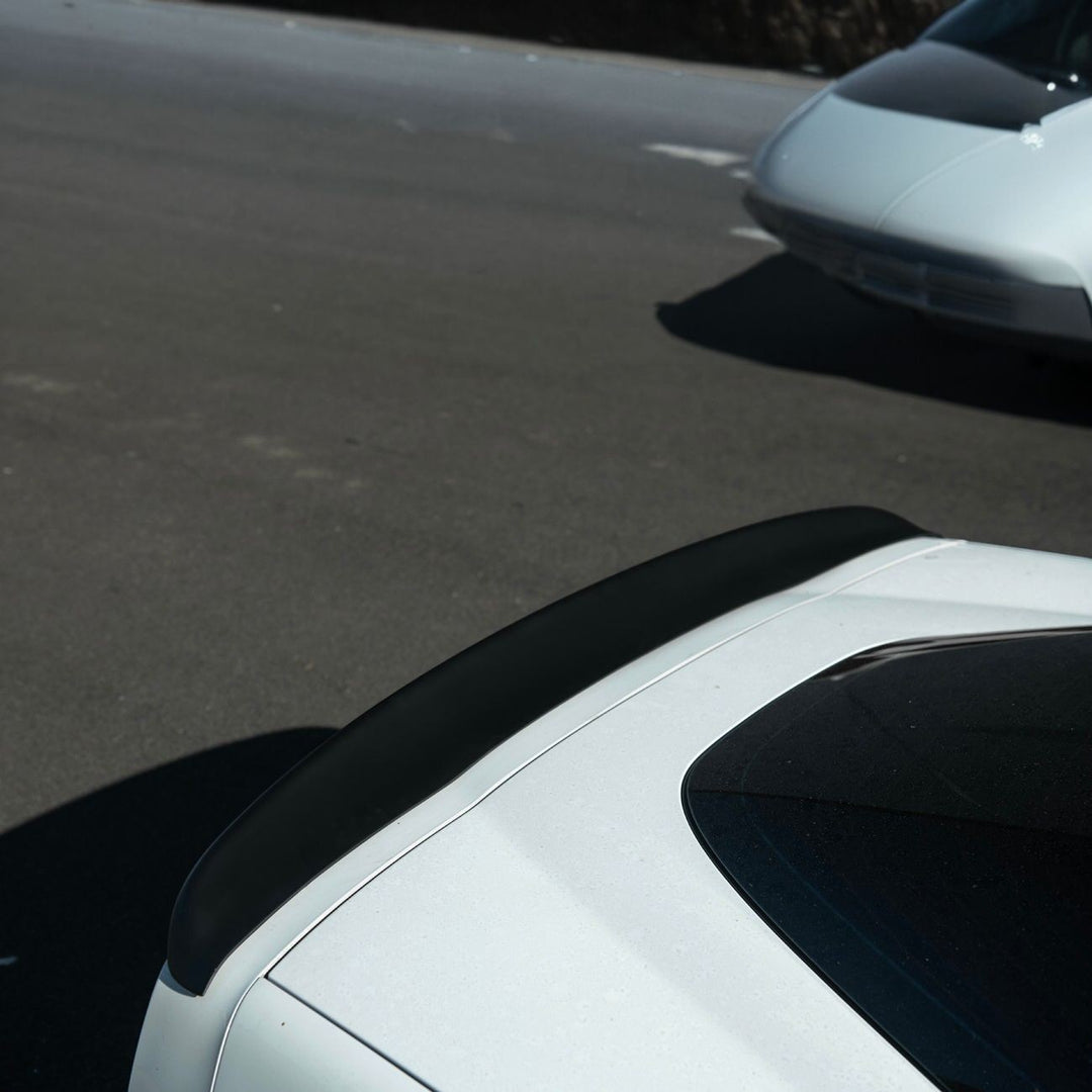 Corvette C6 EOS Performance Package Rear Trunk Lid Wing Spoiler Painted Matte Black SPOILER-332-FRP