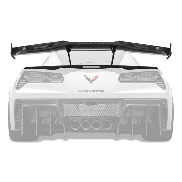 Corvette C7 ZR1 ZTK Conversion Extended Rear Spoiler High Wing