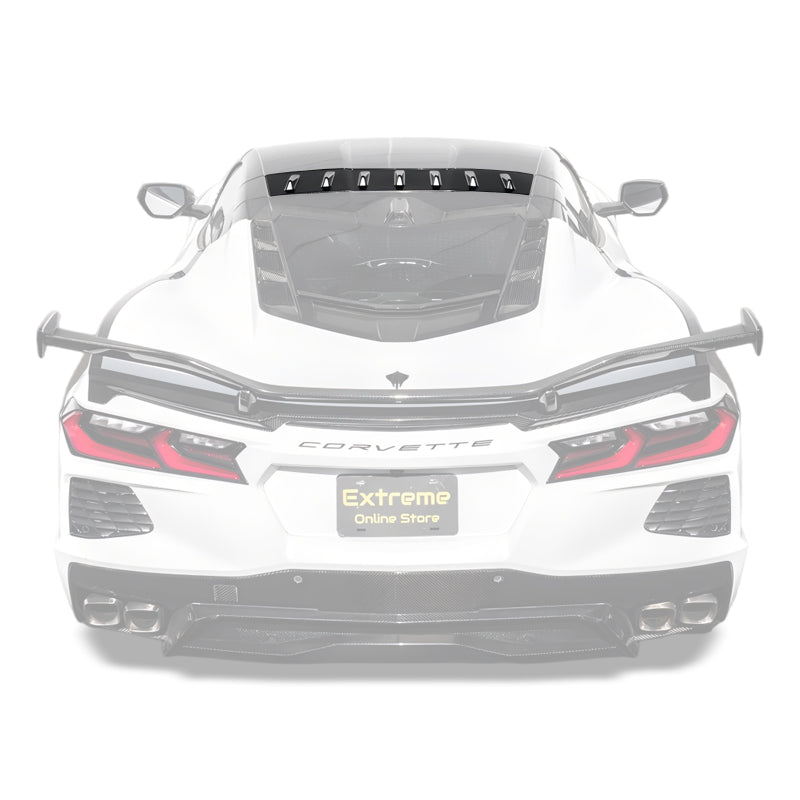 Chevrolet Corvette C8 Rear Roof Vortex Generators