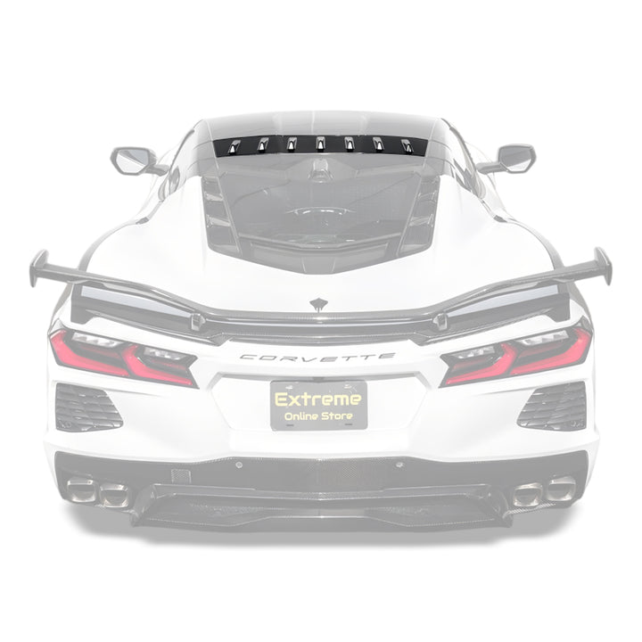 Chevrolet Corvette C8 Rear Roof Vortex Generators
