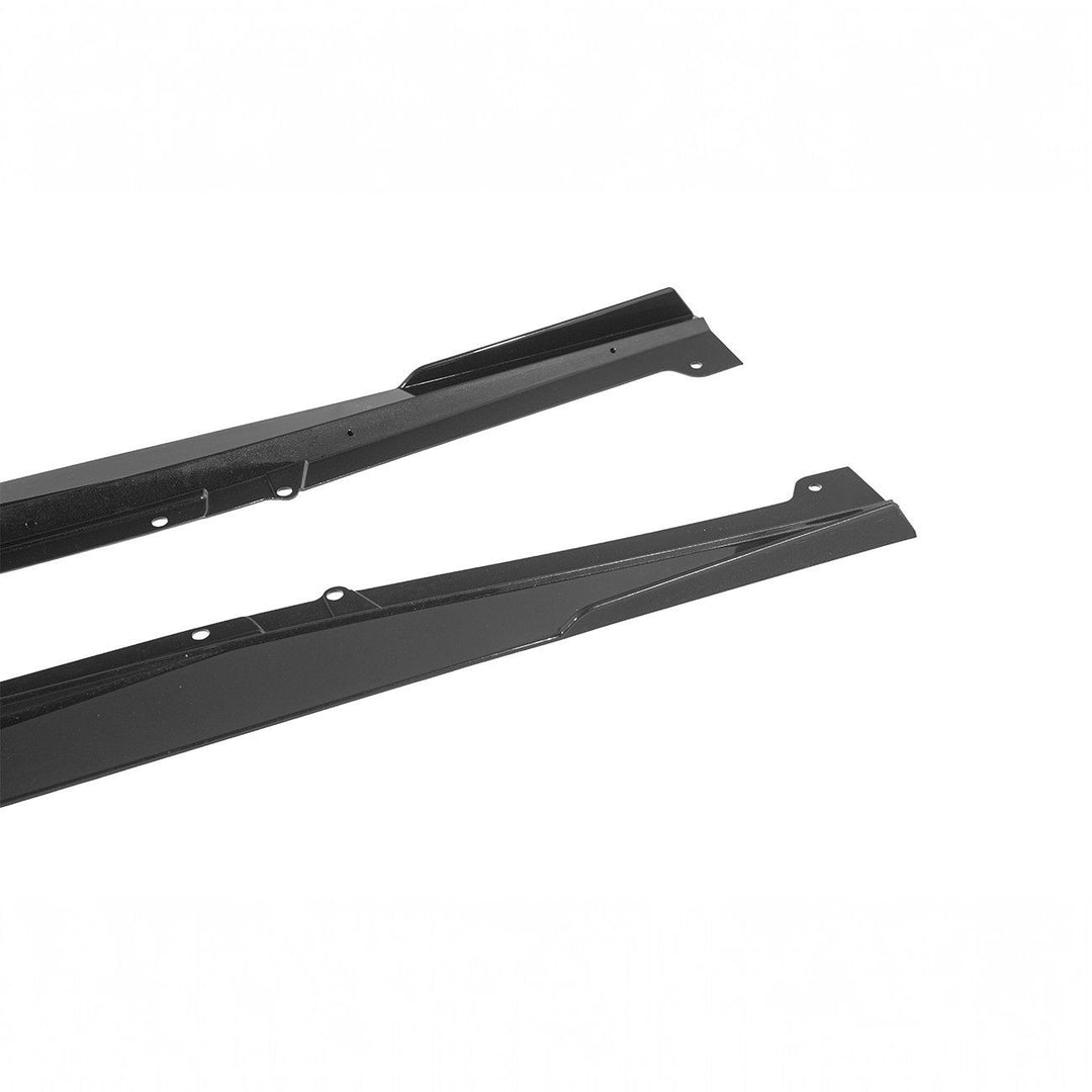 Corvette C8 EOS Performance Package Side Skirts Painted Matte Black SS-1175-ABS