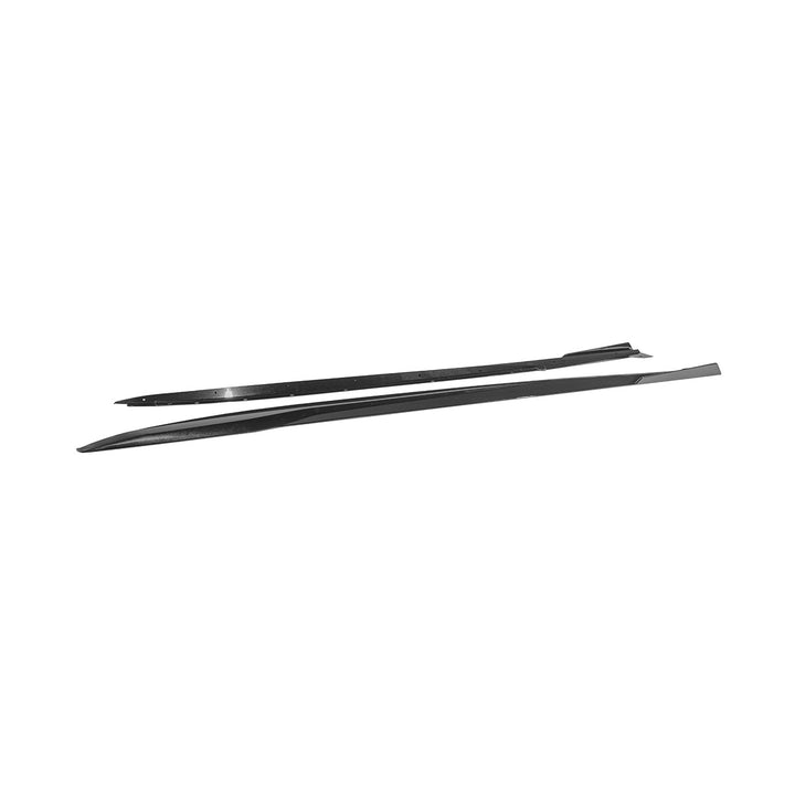 Corvette C8 EOS Performance Package Side Skirts Painted Matte Black SS-1175-ABS