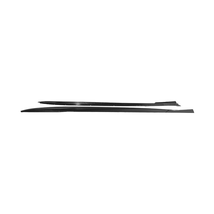 Corvette C8 EOS Performance Package Side Skirts Painted Matte Black SS-1175-ABS