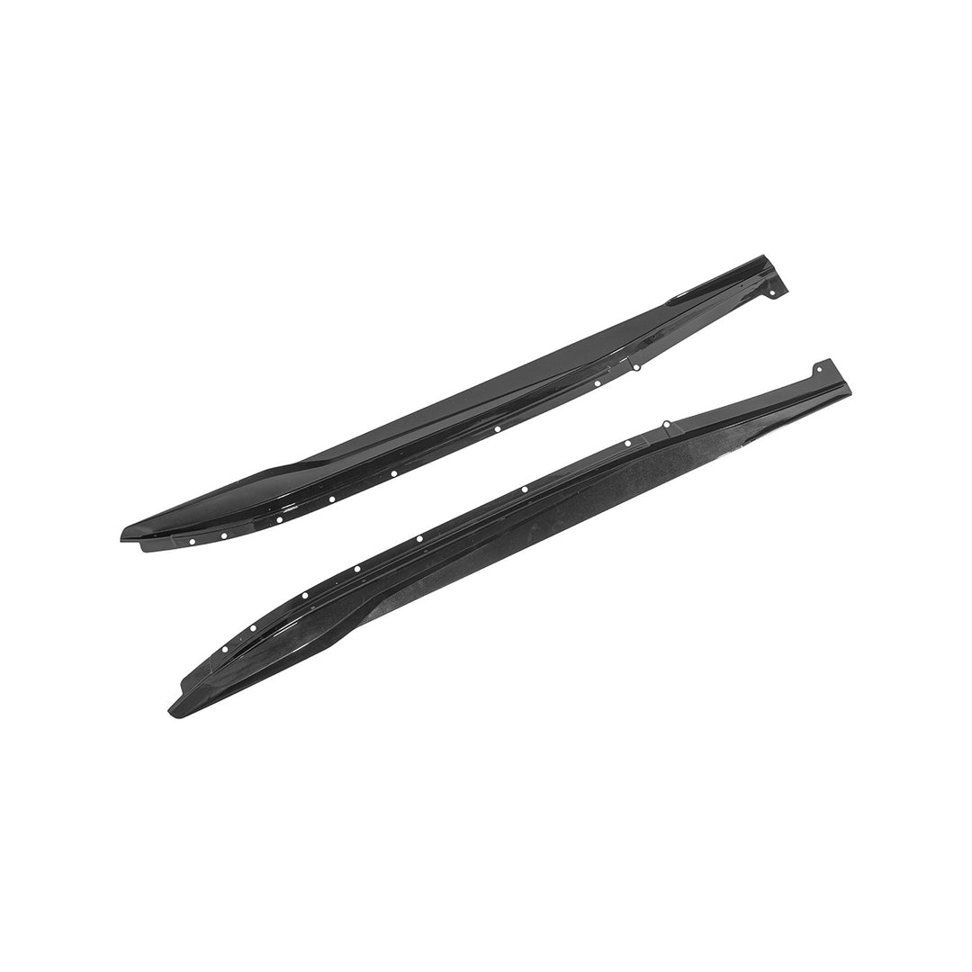 Corvette C8 EOS Performance Package Side Skirts Painted Matte Black SS-1175-ABS