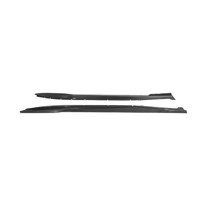 Corvette C8 EOS Performance Package Side Skirts Painted Matte Black SS-1175-ABS