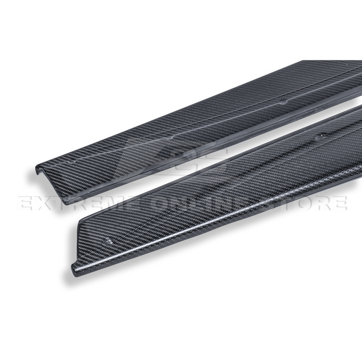 2014-20 BMW F82 M4 Carbon Fiber Side Skirts Rocker Panels