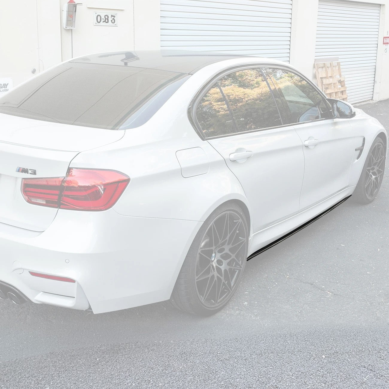 2014-20 BMW F80 M3 Extended Carbon Fiber Side Skirts Rocker Panels