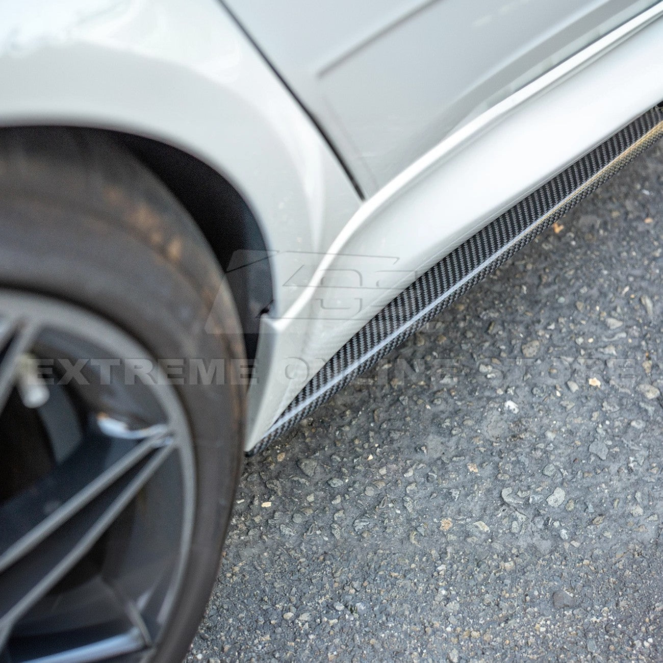 2014-20 BMW F80 M3 Carbon Fiber Side Skirts Rocker Panels