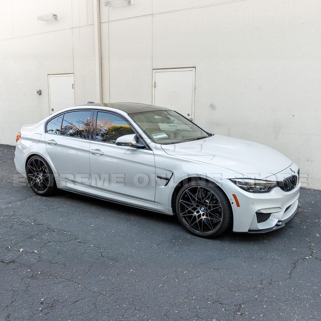 2014-20 BMW F80 M3/ F82 M4 Carbon Front Splitter &amp; Side Skirts