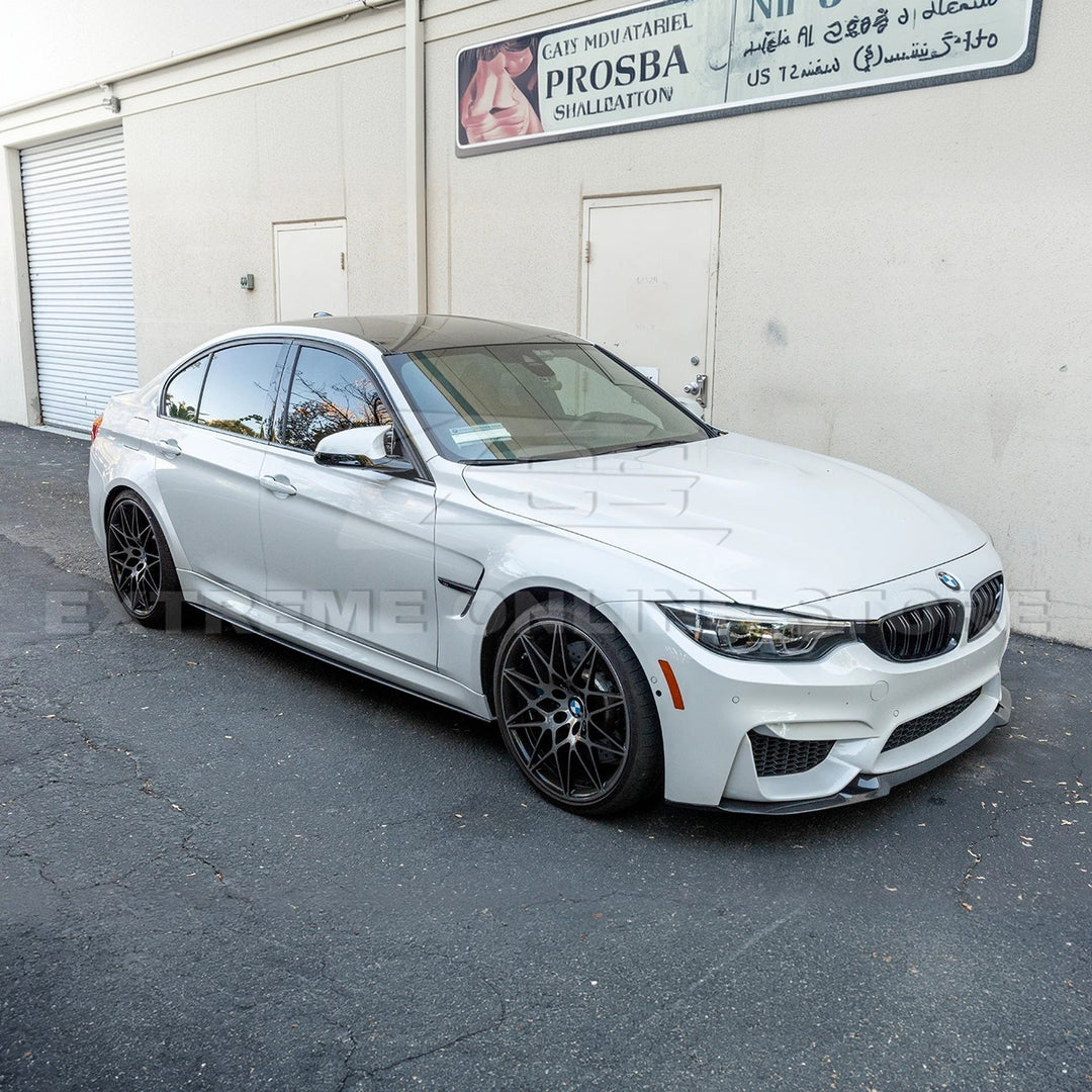 2014-20 BMW F80 M3 Carbon Fiber Side Skirts Rocker Panels
