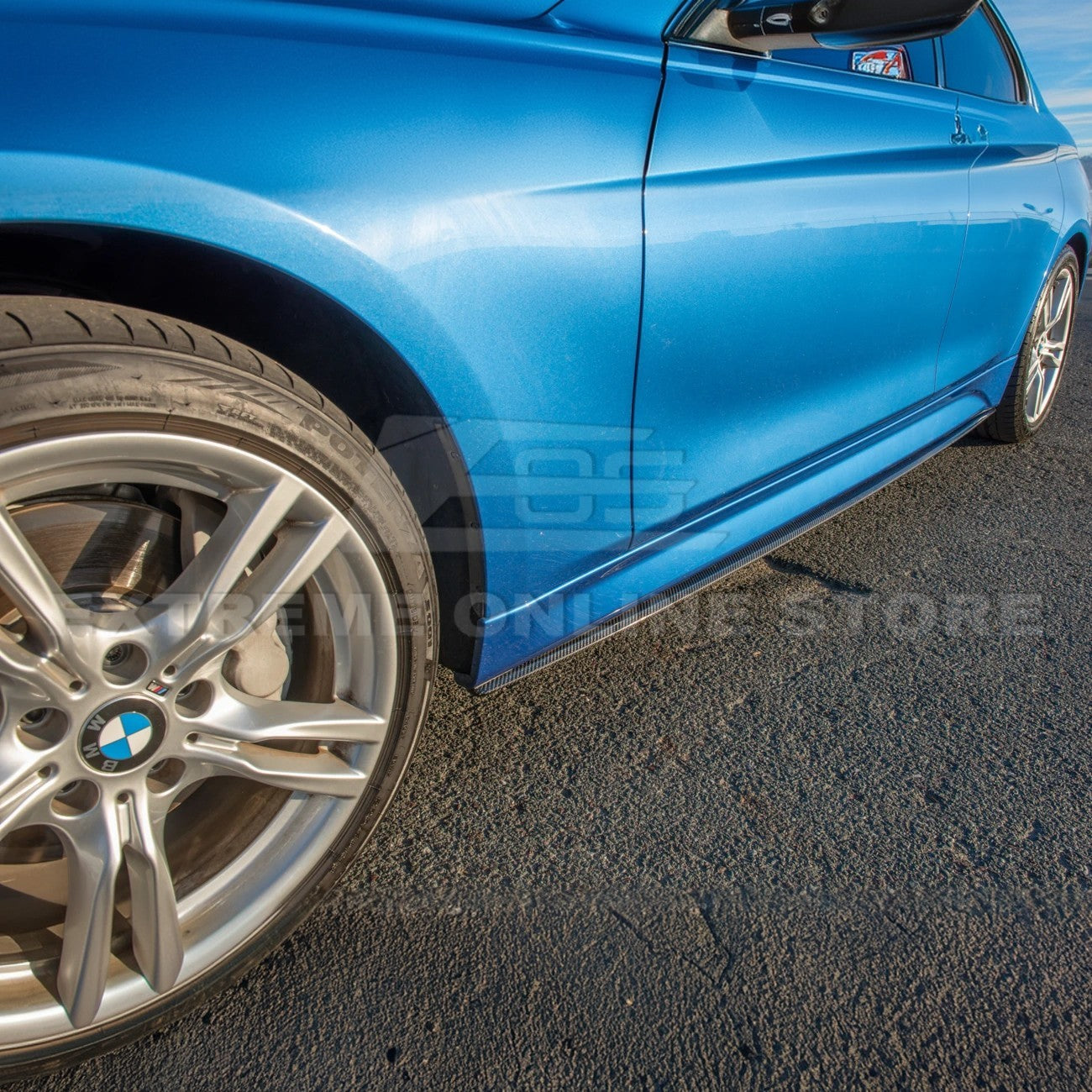 2012-18 BMW F30 3-Series M-Sport Side Skirts Rocker Panels