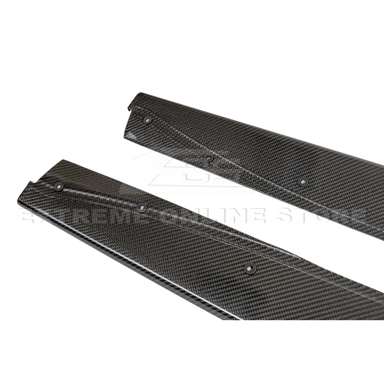2014-20 BMW F80 M3 Extended Carbon Fiber Side Skirts Rocker Panels