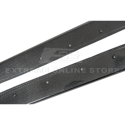 2014-20 BMW F80 M3 Extended Carbon Fiber Side Skirts Rocker Panels