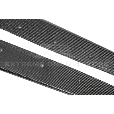 2014-20 BMW F80 M3 Extended Carbon Fiber Side Skirts Rocker Panels