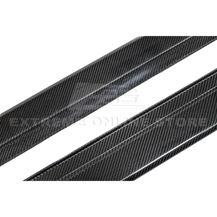 2012-18 BMW F30 31 M-Sport Extended Carbon Fiber Side Skirts