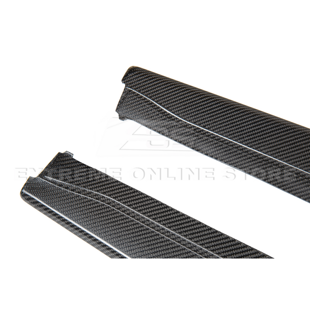 2012-18 BMW F30 31 M-Sport Extended Carbon Fiber Side Skirts