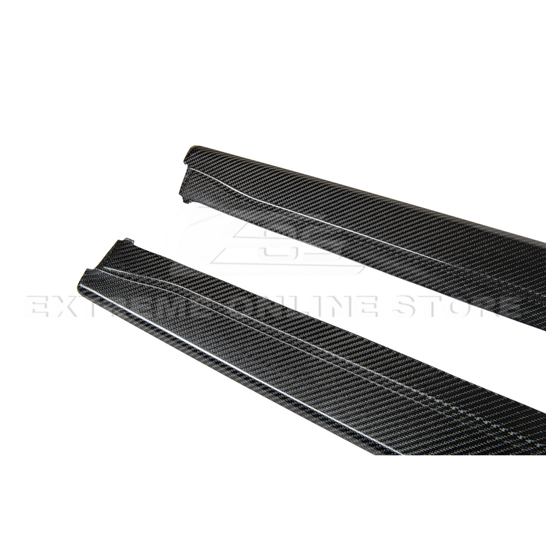 2012-18 BMW F30 31 M-Sport Extended Carbon Fiber Side Skirts