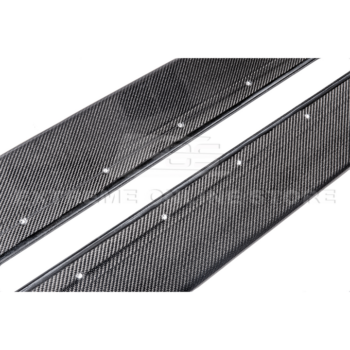 2015-20 BMW F82 M4 Extended Carbon Fiber Side Skirts Rocker Panels