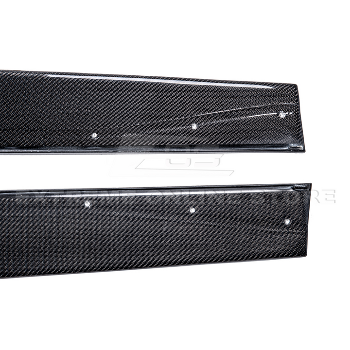 2015-20 BMW F82 M4 Extended Carbon Fiber Side Skirts Rocker Panels