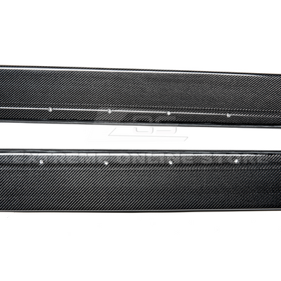 2015-20 BMW F82 M4 Extended Carbon Fiber Side Skirts Rocker Panels