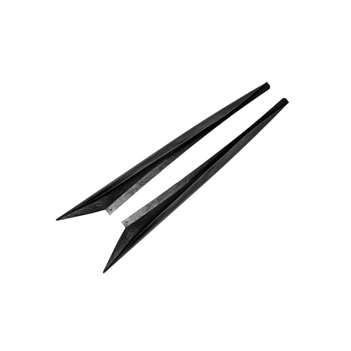 Corvette C8 GM Z51 Style Add-On Side Skirts Primer Black SS-275-FRP