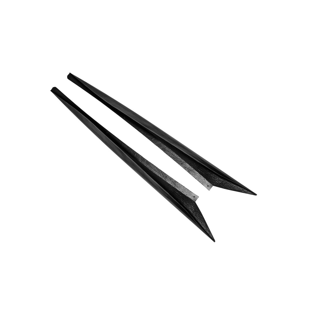 Corvette C8 GM Z51 Style Add-On Side Skirts Primer Black SS-275-FRP
