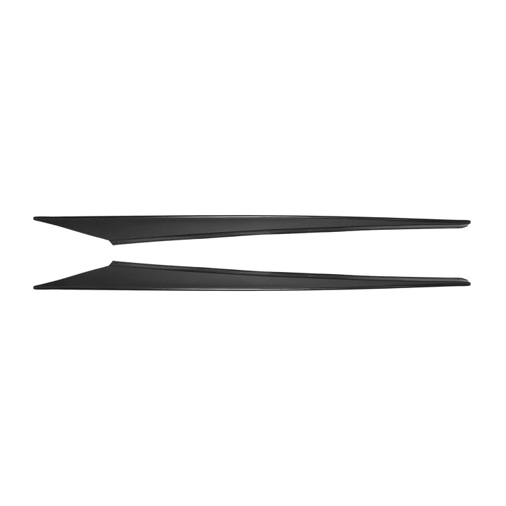Corvette C8 GM Z51 Style Add-On Side Skirts Primer Black SS-275-FRP