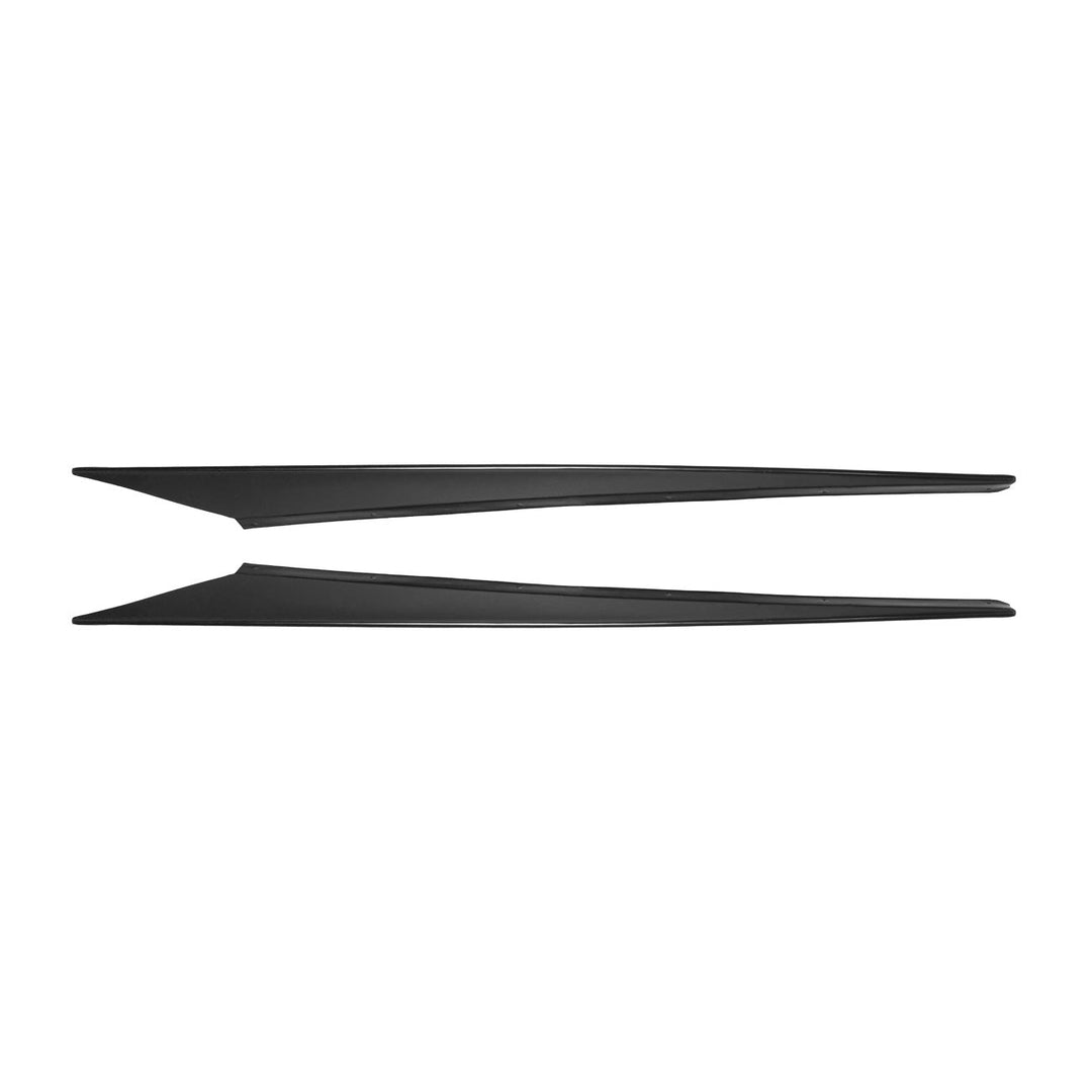 Corvette C8 GM Z51 Style Add-On Side Skirts Primer Black SS-275-FRP