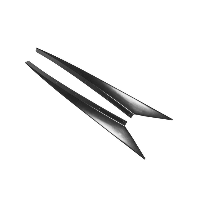 Corvette C8 GM Z51 Style Add-On Side Skirts Primer Black SS-275-FRP