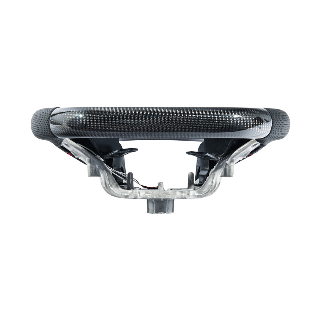 Corvette C8 Carbon Fiber LED Display Replacement Steering Wheel With Button Cover ST-C8-20UP-006